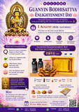观音成道日 ·  甘露净心供养礼 Guanyin Enlightenment Day ·  Pure Dew Blessing Offering Package